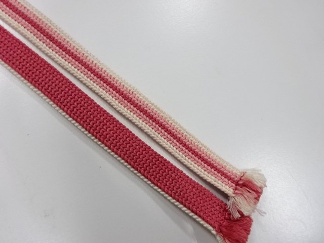  アンティーク　正絹　帯留め用　手組四分紐